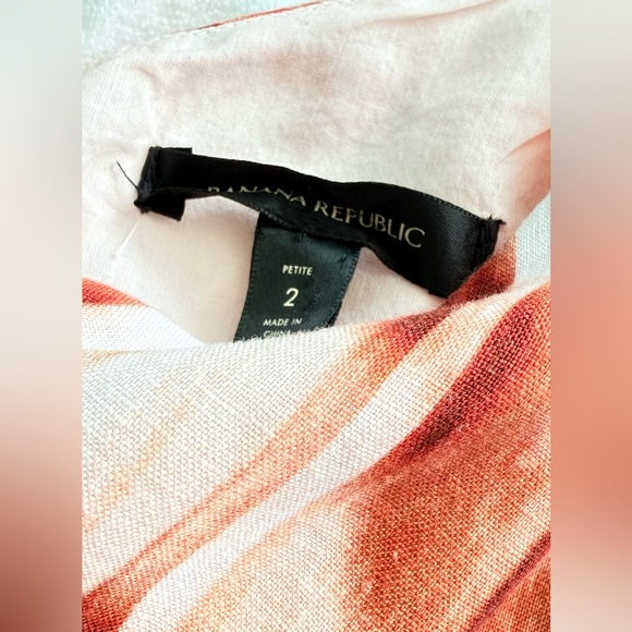 One Shoulder Linen Ruffle Dress - Picture 9 of 9